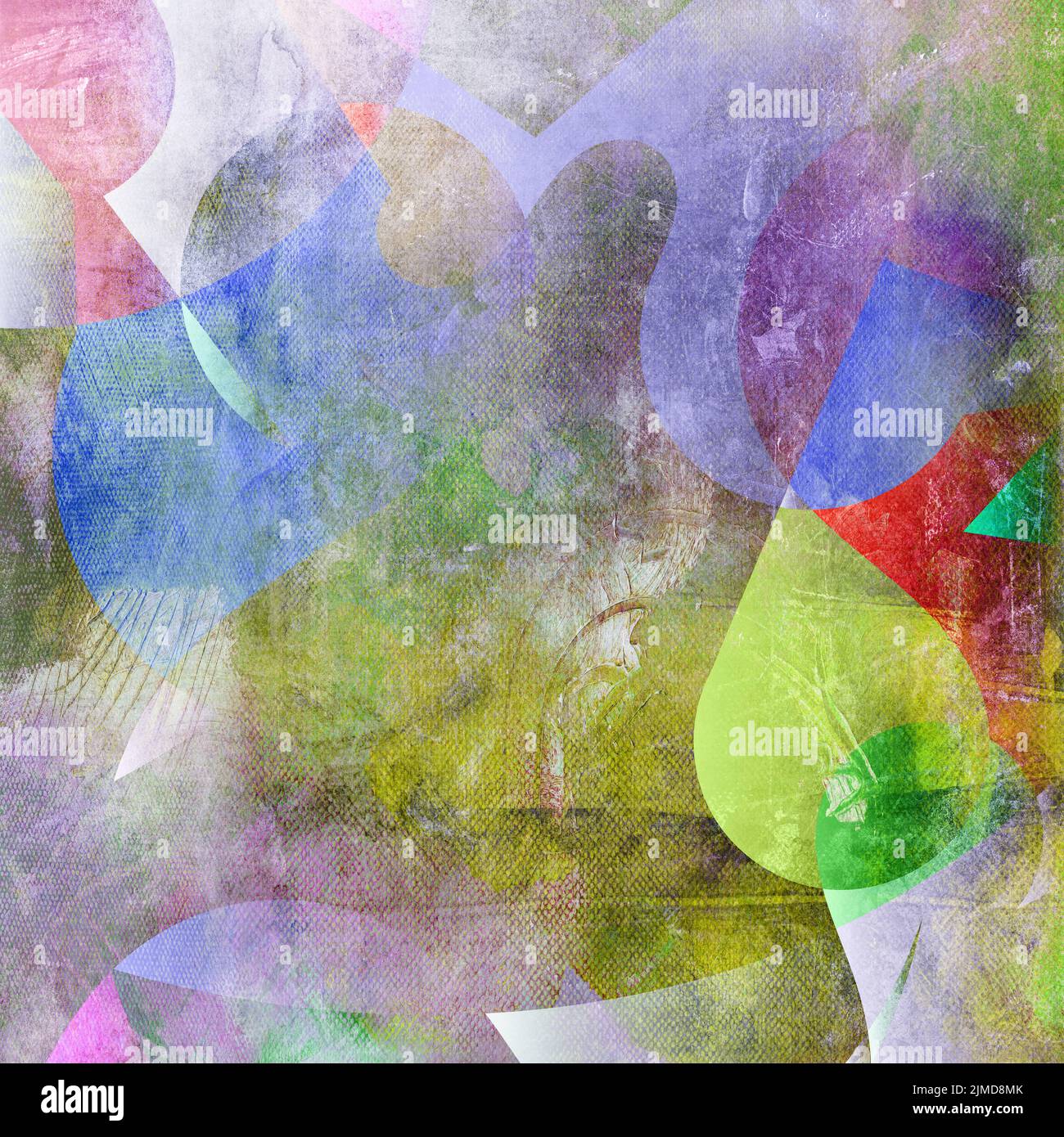 Astratto, arte, pittura, sfondo astratto, texture, forme Foto Stock