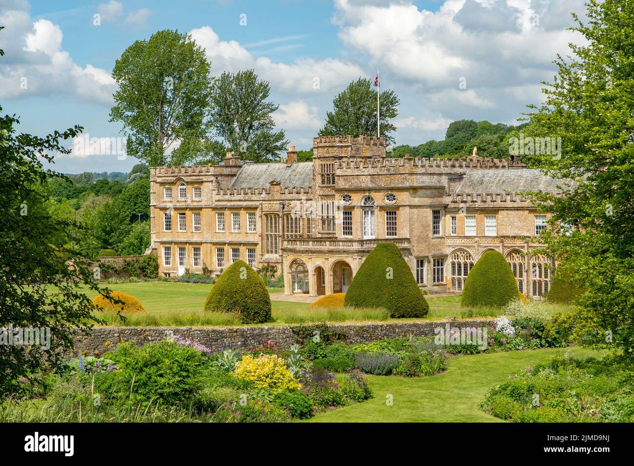 Forde Abbey and Gardens, Chard, Somerset, Inghilterra Foto Stock