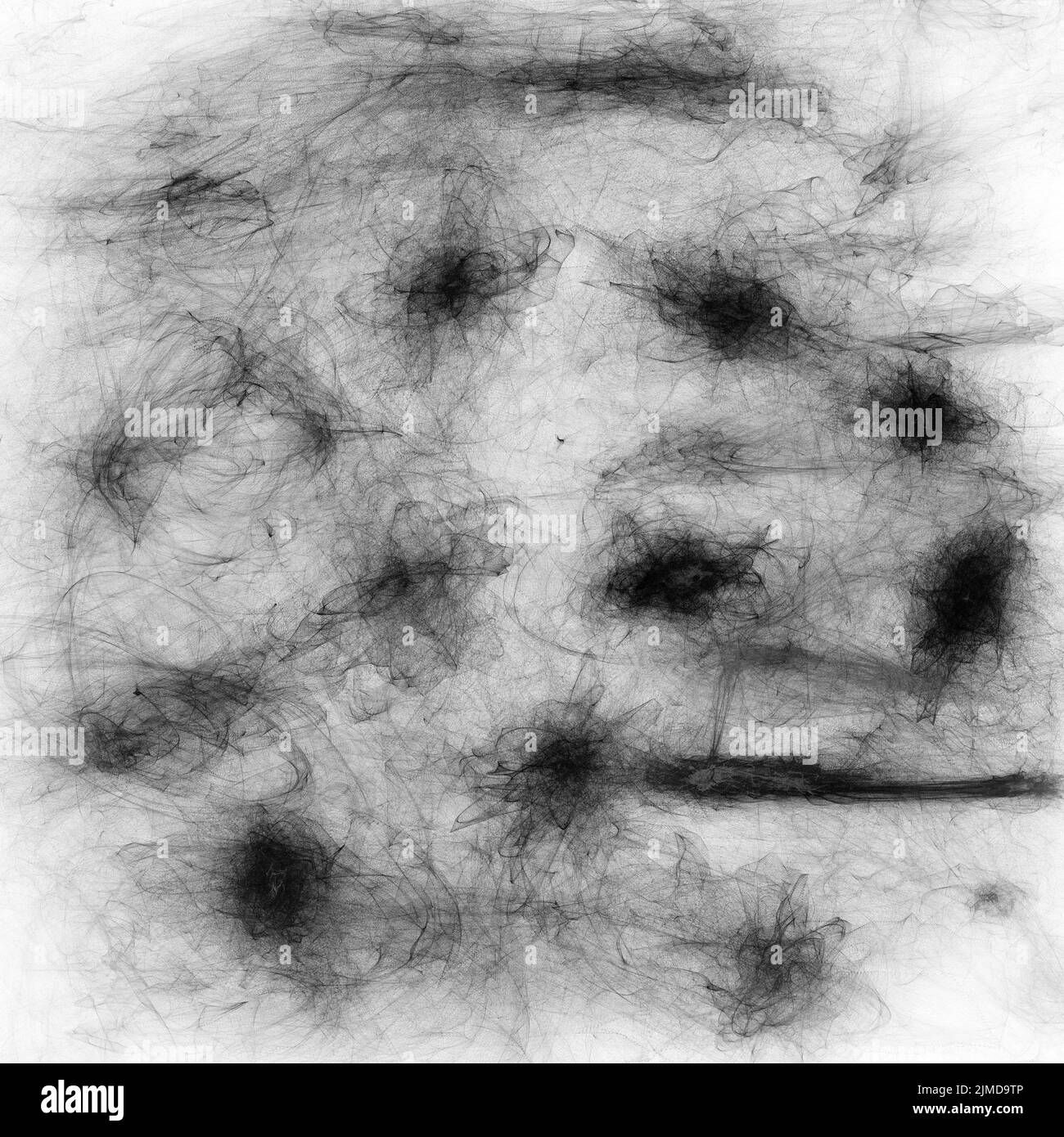 Abstract di nero e sfondo bianco Foto Stock