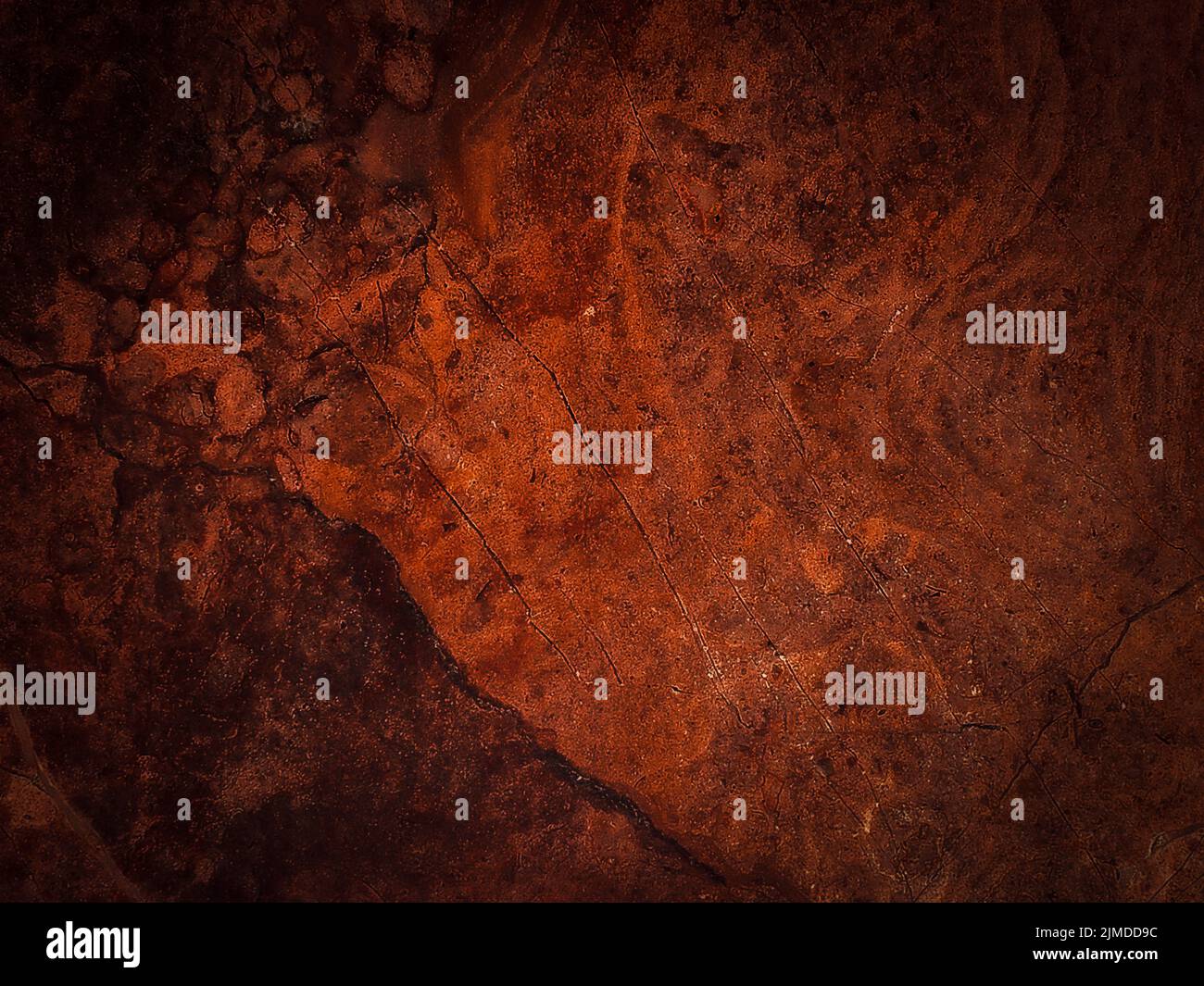 Struttura di design decorativo Dark Rough Grunge Surface. Sfondo scuro cupo. Modello astratto Foto Stock