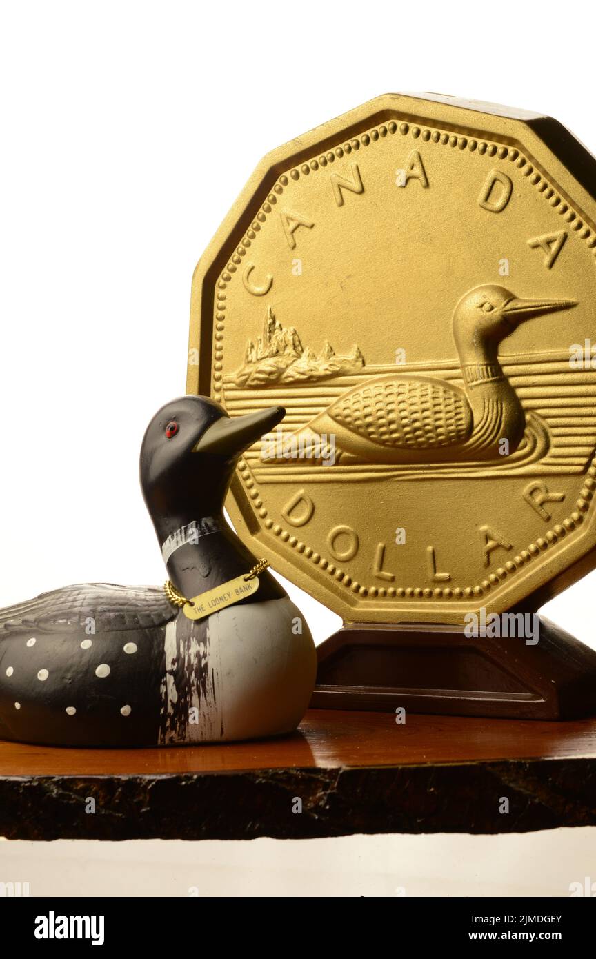 Il dollaro canadese Foto Stock
