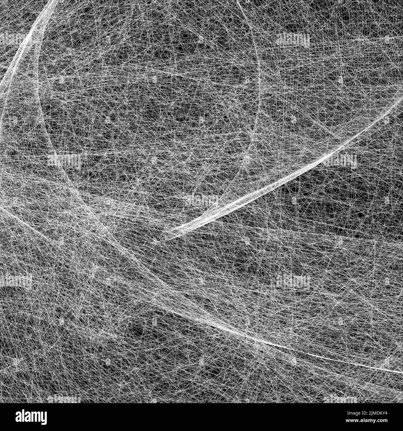 Abstract di nero e sfondo bianco Foto Stock