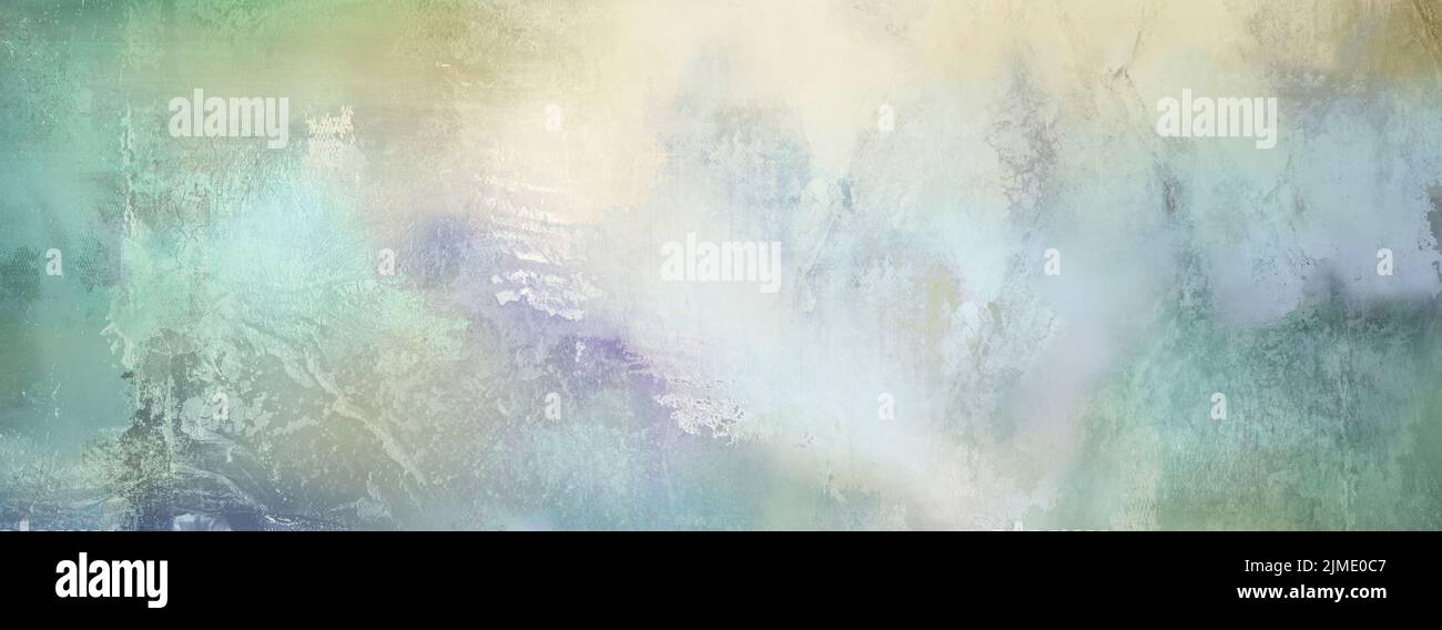 Grunge grigio verde, sfondo astratto Foto Stock