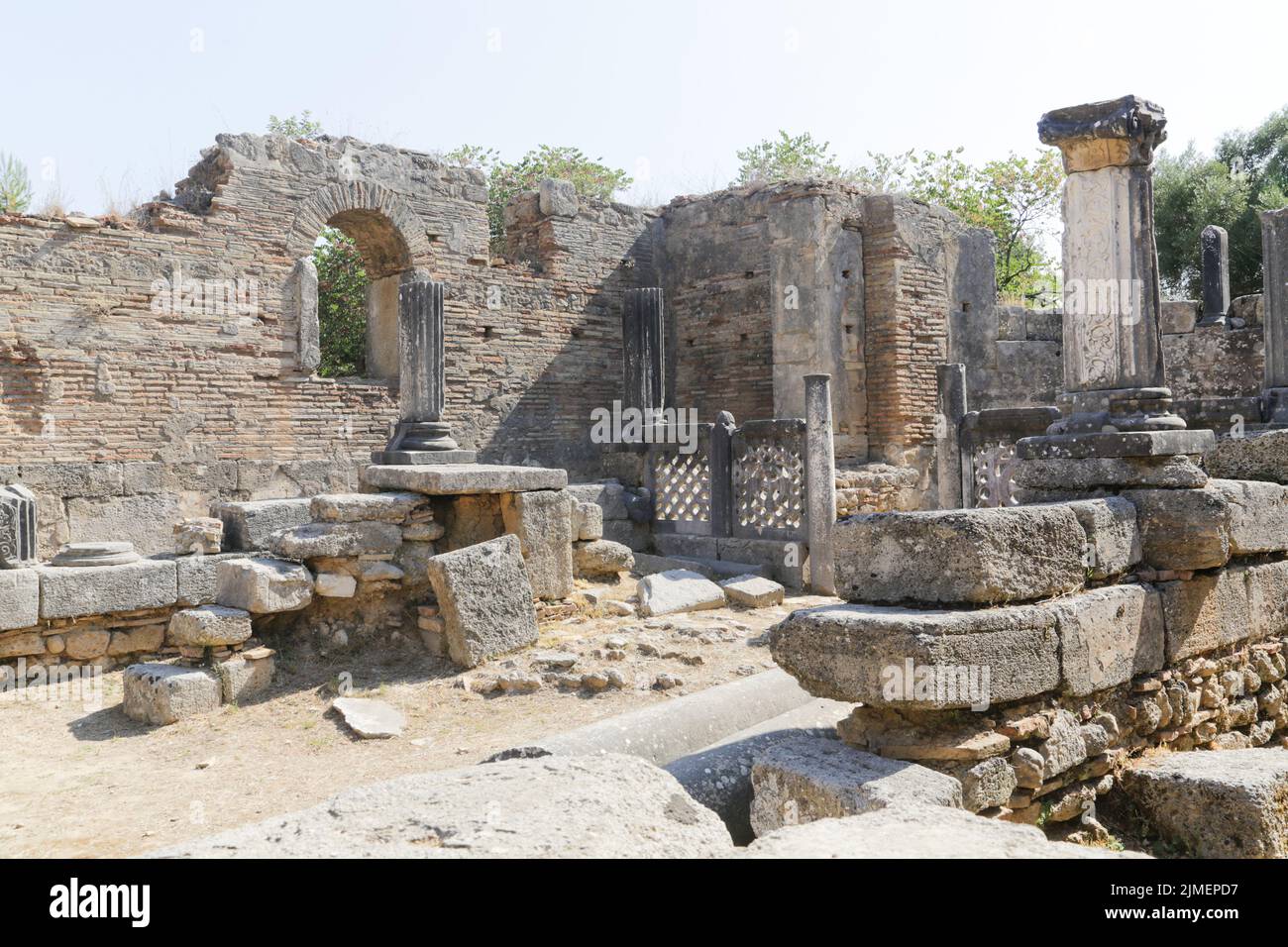 L'antica Olimpia Foto Stock