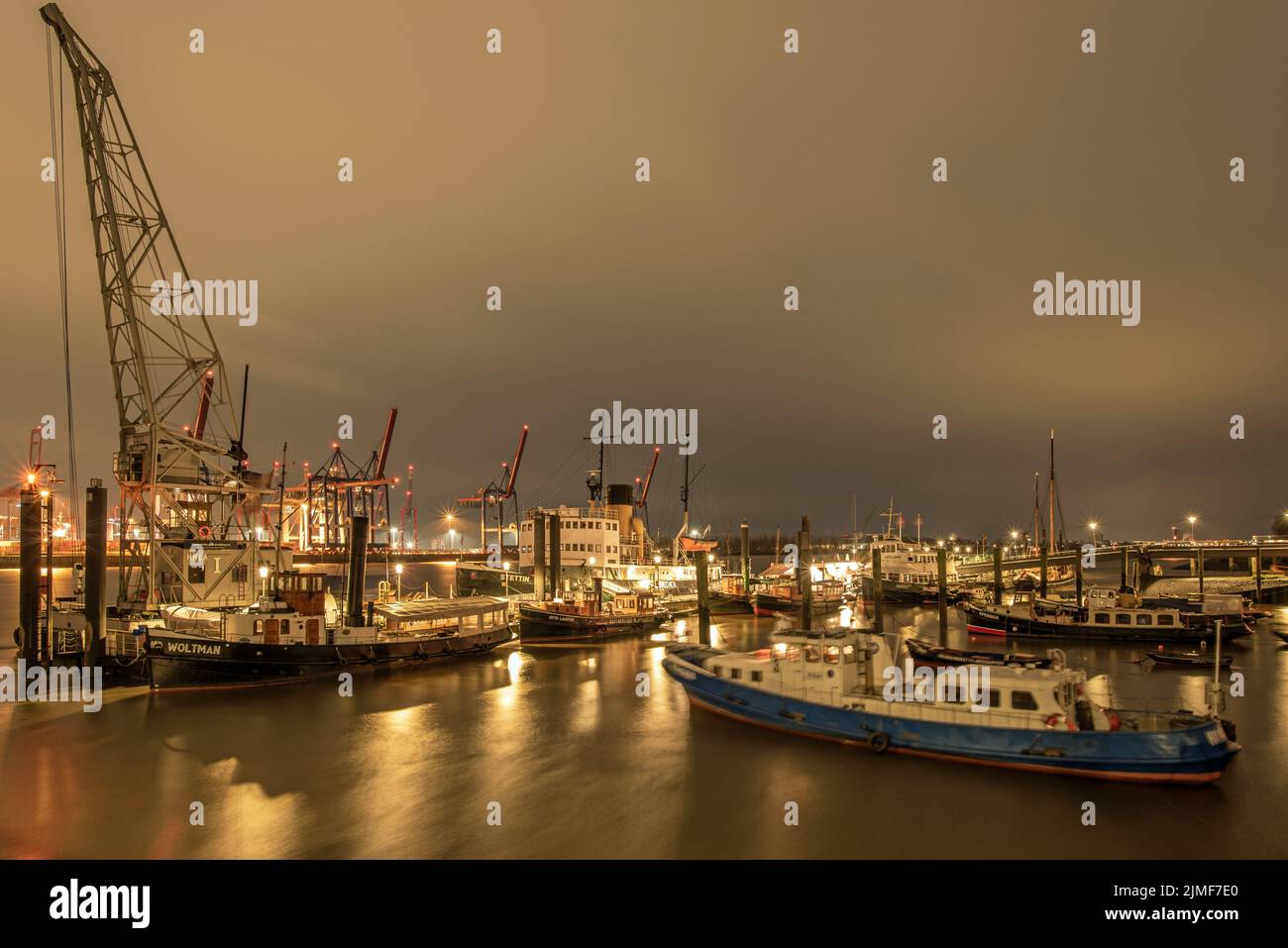 Idillio del porto Foto Stock