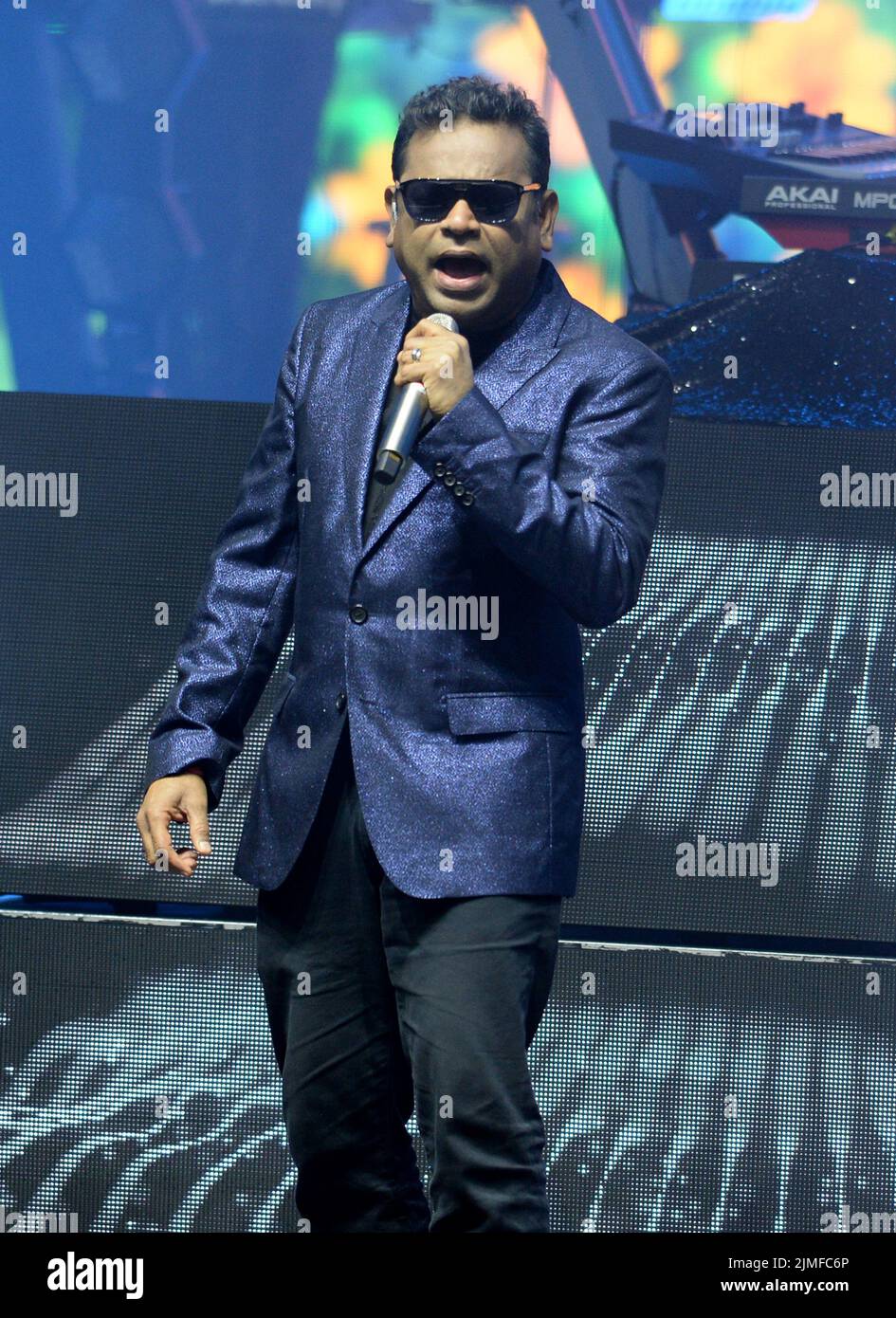 Hollywood, Florida, Stati Uniti. 05th ago 2022. R. Rahman suona all'Hard Rock Live tenuto al Seminole Hard Rock Hotel & Casino il 5 agosto 2022 a Hollywood, Florida. Credit: Mpi04/Media Punch/Alamy Live News Foto Stock