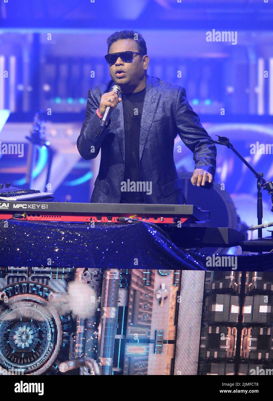 Hollywood, Florida, Stati Uniti. 05th ago 2022. R. Rahman suona all'Hard Rock Live tenuto al Seminole Hard Rock Hotel & Casino il 5 agosto 2022 a Hollywood, Florida. Credit: Mpi04/Media Punch/Alamy Live News Foto Stock