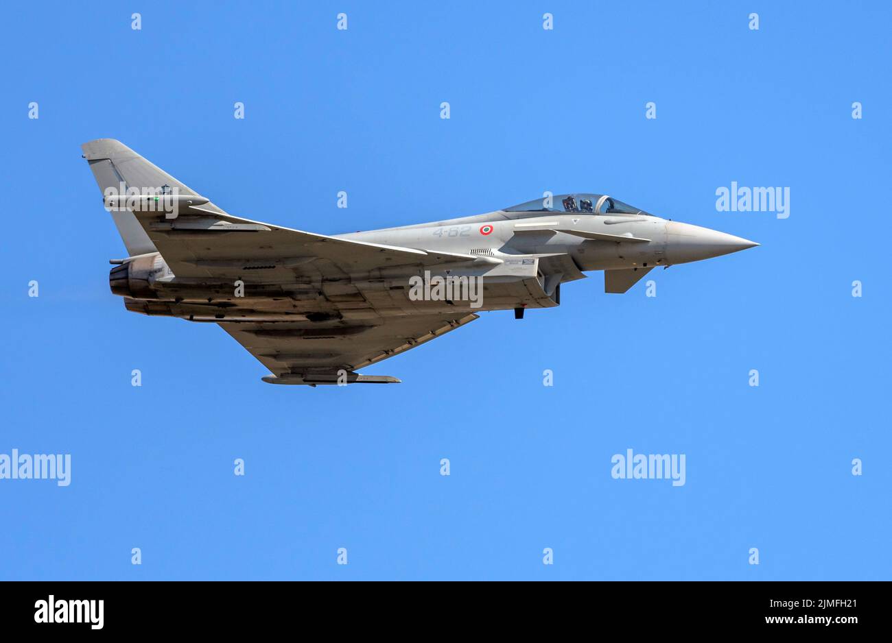 Italian Air Force Eurofighter EF2000A al Royal International Air Tattoo Foto Stock