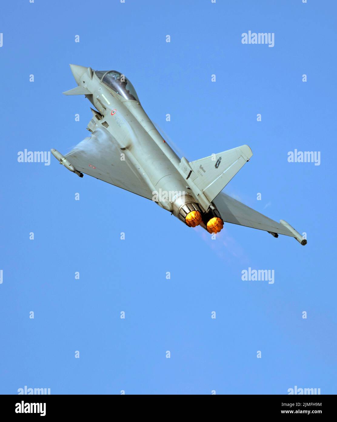 Italian Air Force Eurofighter EF2000A al Royal International Air Tattoo Foto Stock
