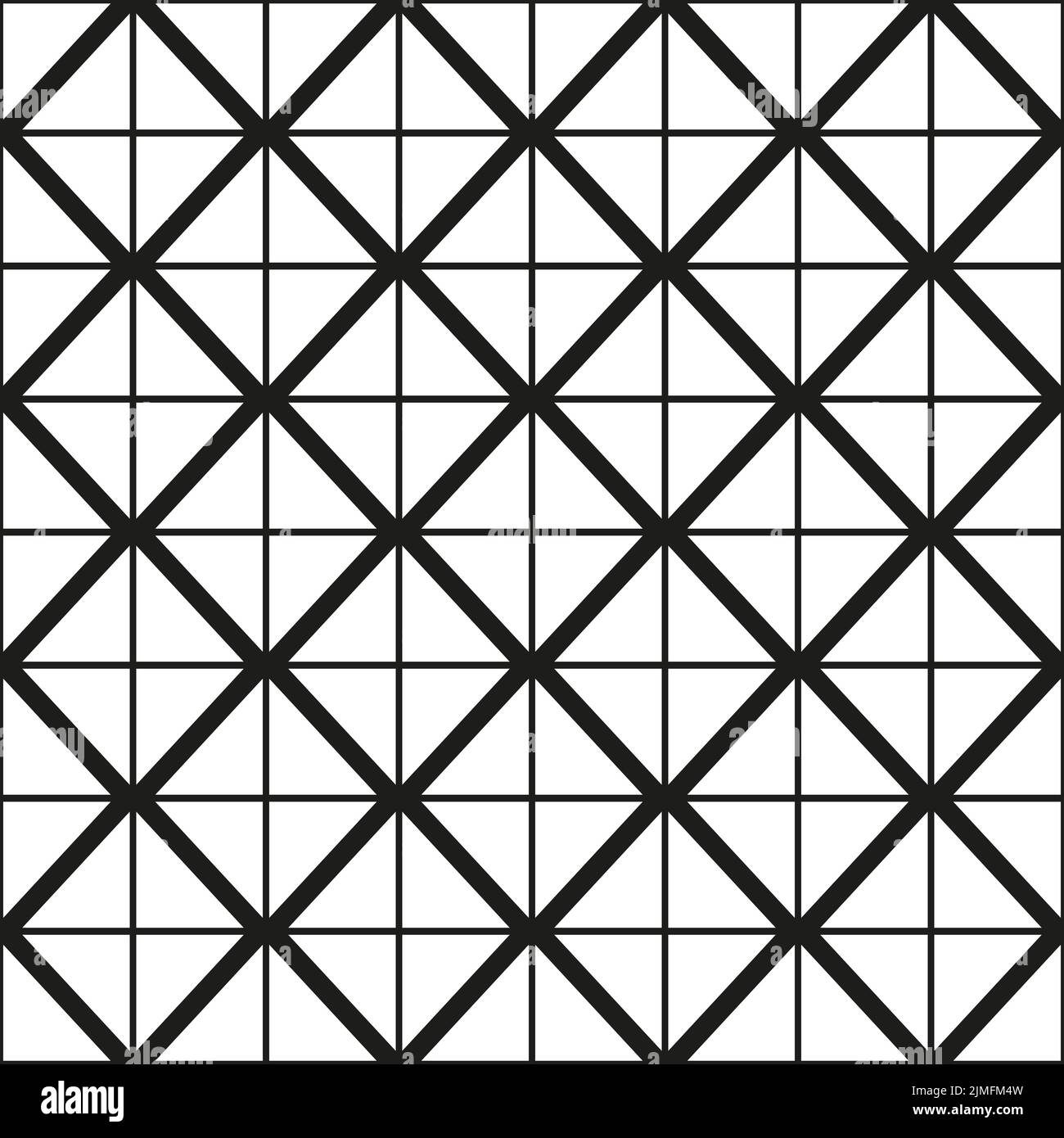 Pattern vettoriale senza giunture con strisce, linee. Sfondo reticolare geometrico astratto. Illustrazione Vettoriale