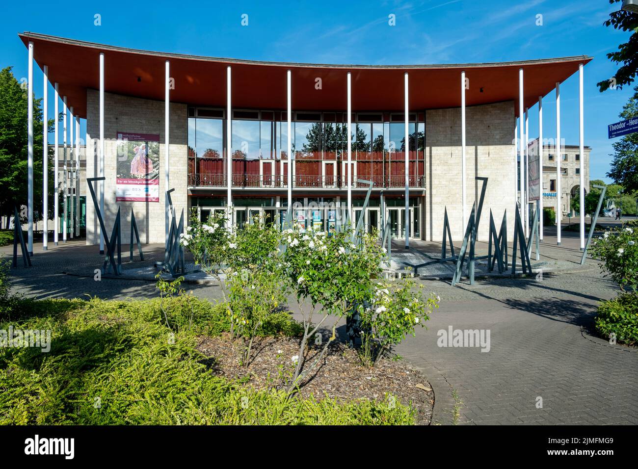 Deutschland, Nordrhein-Westfalen, Mühlheim an der Ruhr, Stadthalle Foto Stock