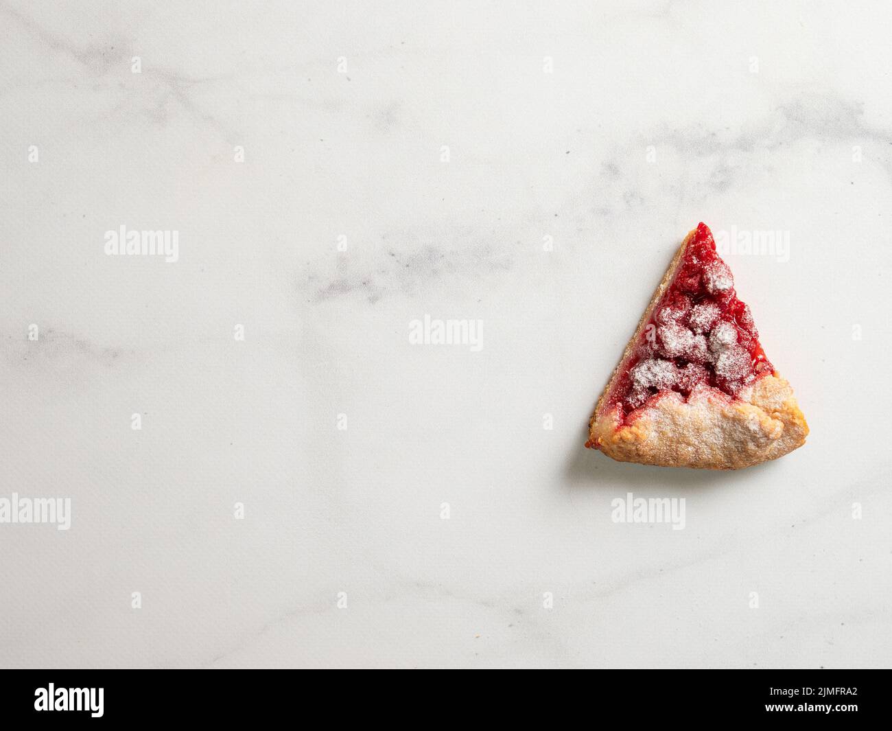 Galette di lamponi, crostata di lamponi, spazio per la copia Foto Stock