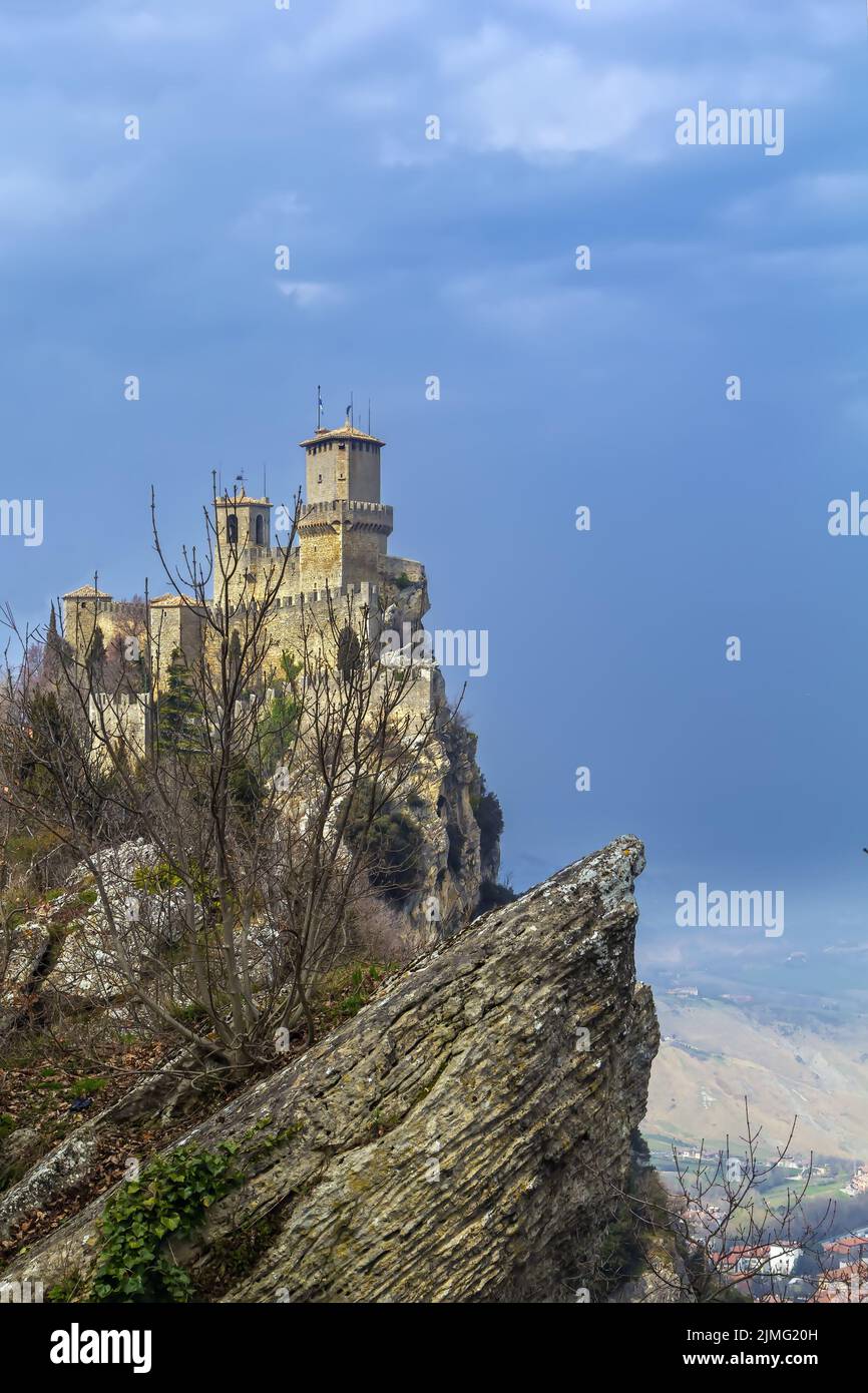 Fortezza di Guaita, San Marino Foto Stock