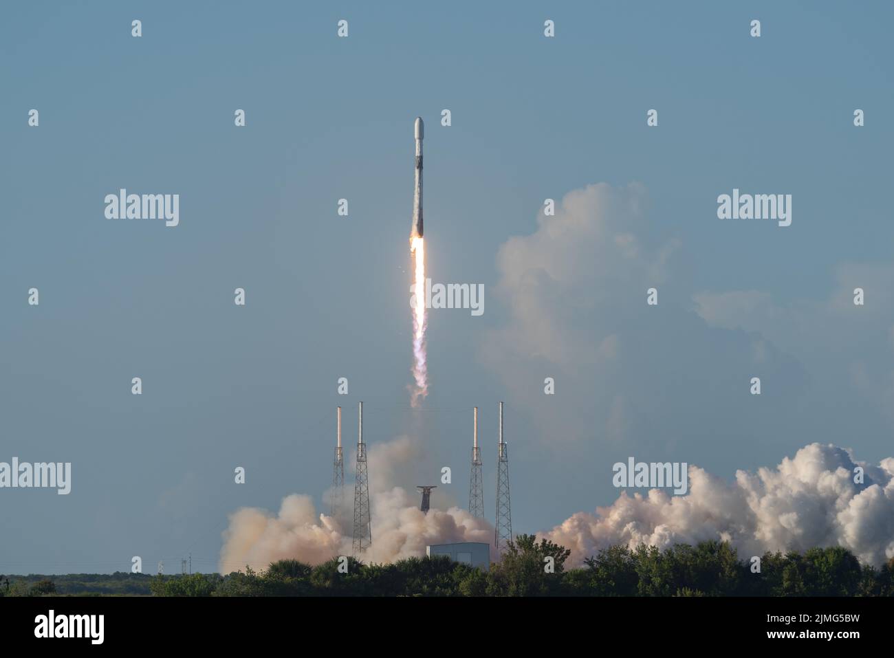 Dispositivo di risposta automatico SpaceX Falcon 9 KPLO Foto Stock