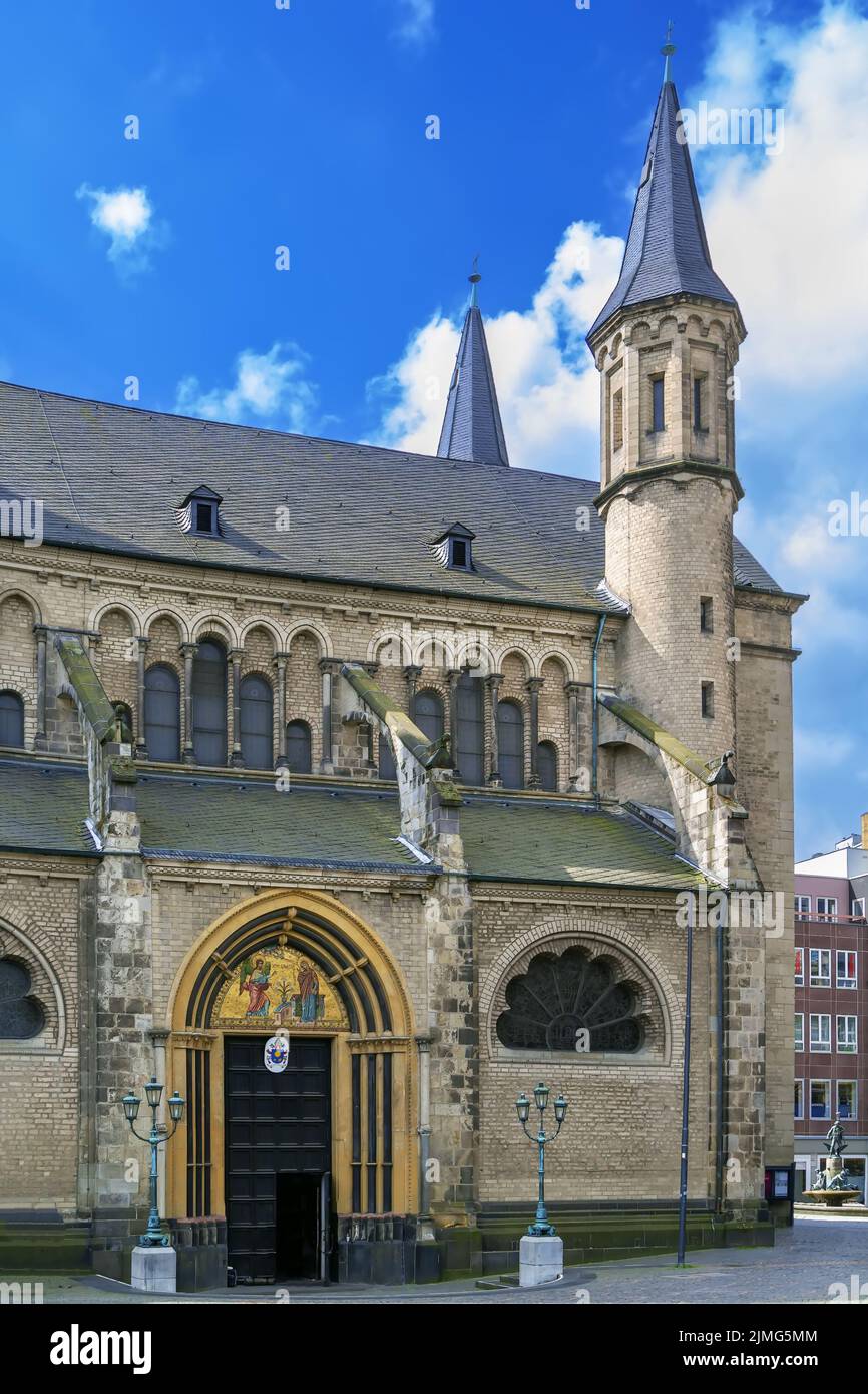 Bonn Minster, Germania Foto Stock