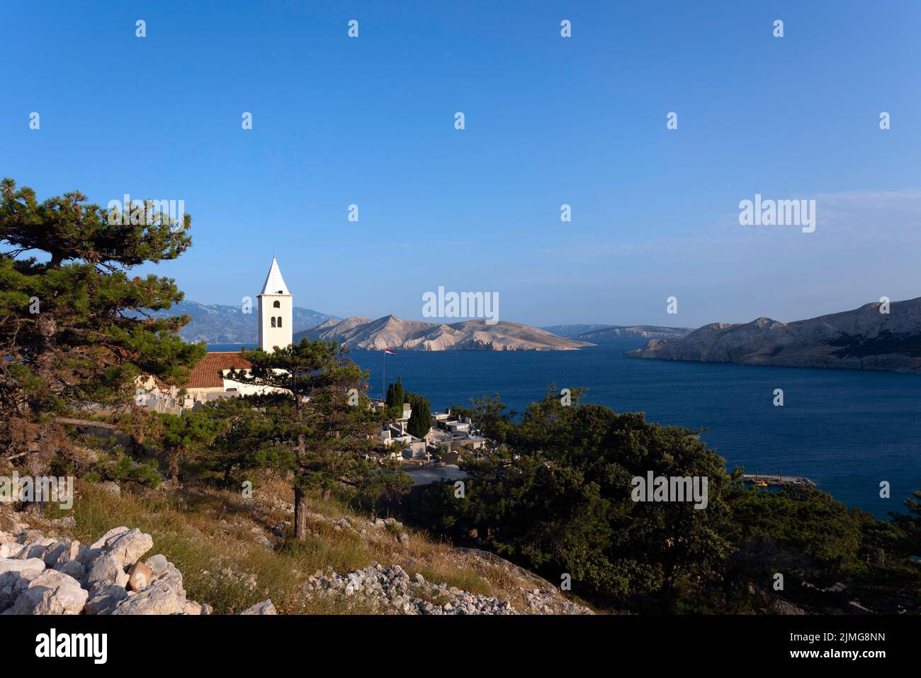 Isola del mediterraneo Foto Stock