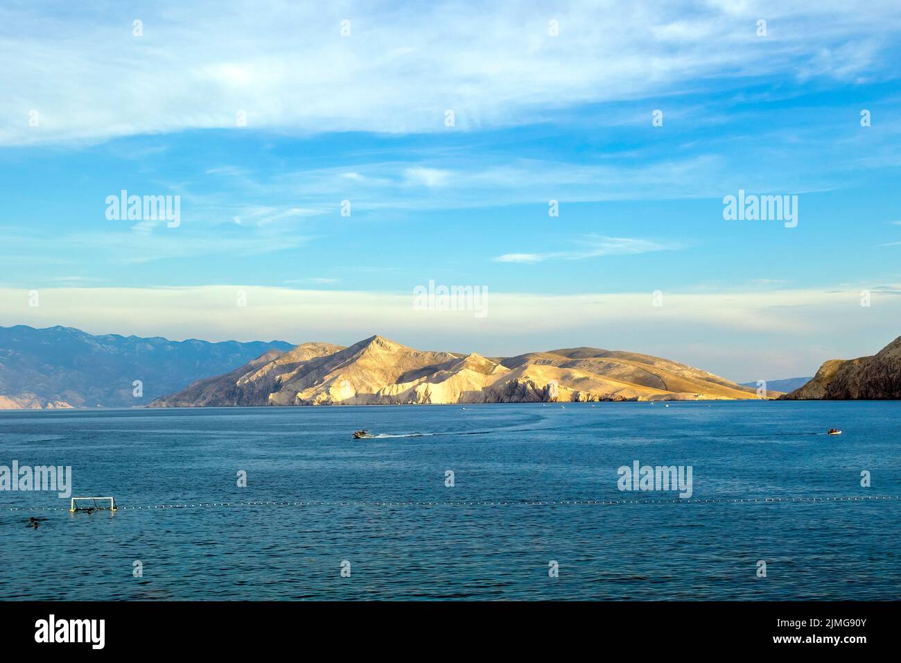 Isola del mediterraneo Foto Stock