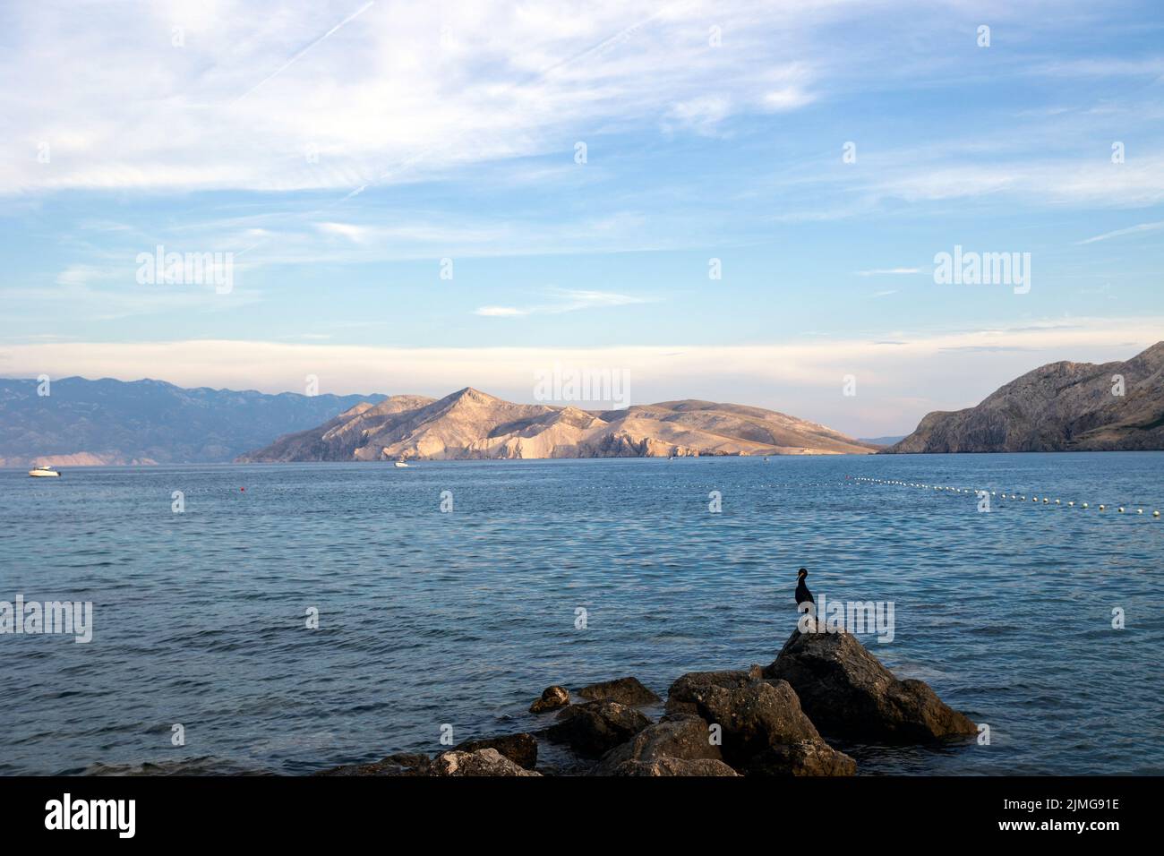 Isola del mediterraneo Foto Stock
