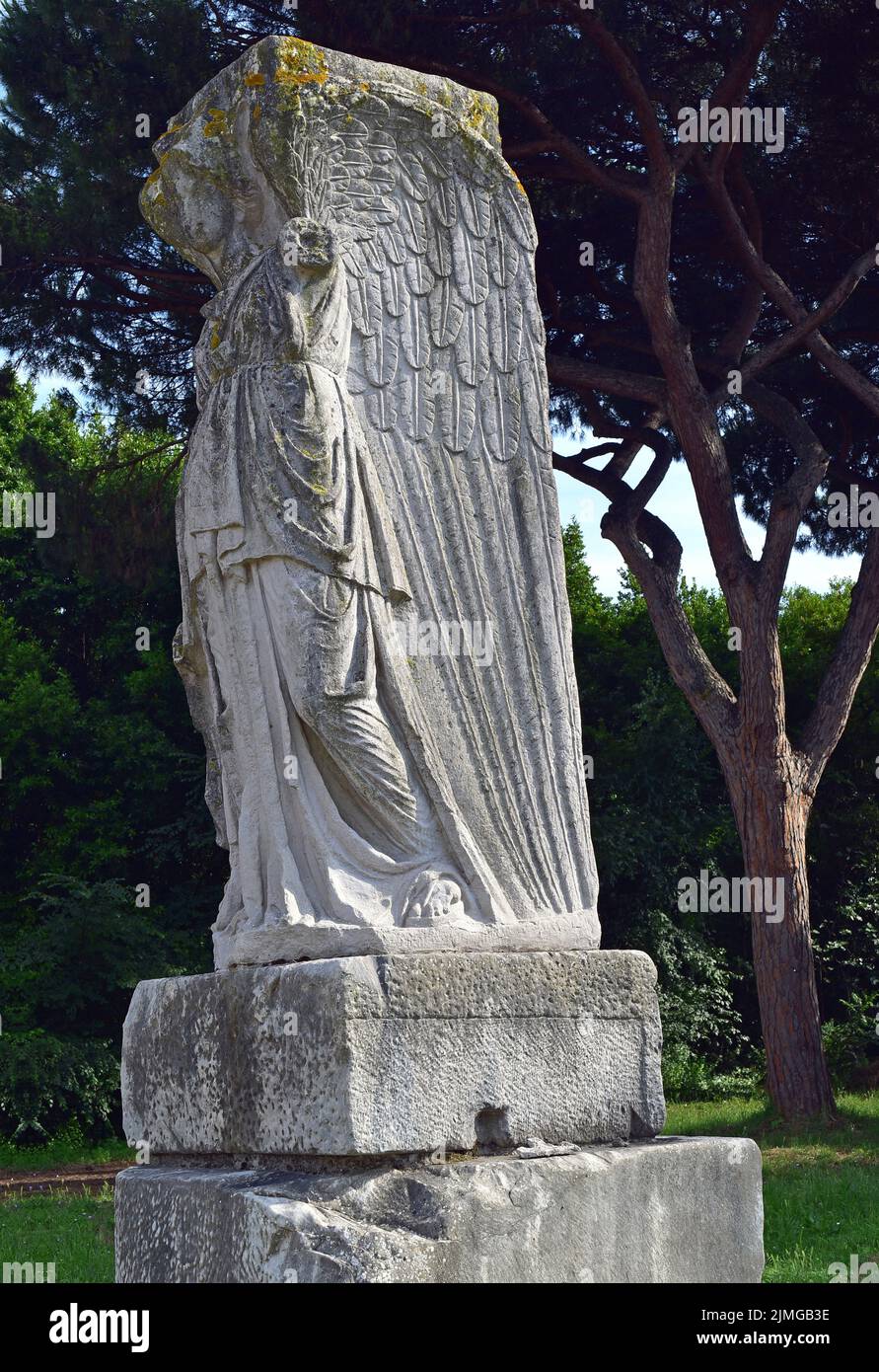 Ostia Antica , Italia, Lazio, sito archeologico Foto Stock