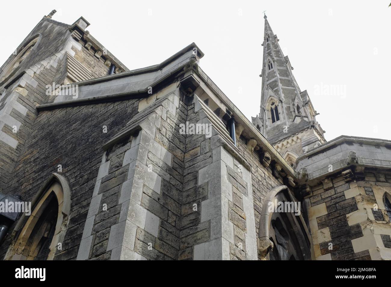 Chiesa di St. Giles a Camberwell, Londra, Inghilterra. Foto Stock
