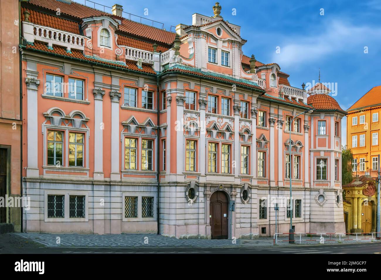 Casa di Faust, Praga, Repubblica Ceca. Foto Stock