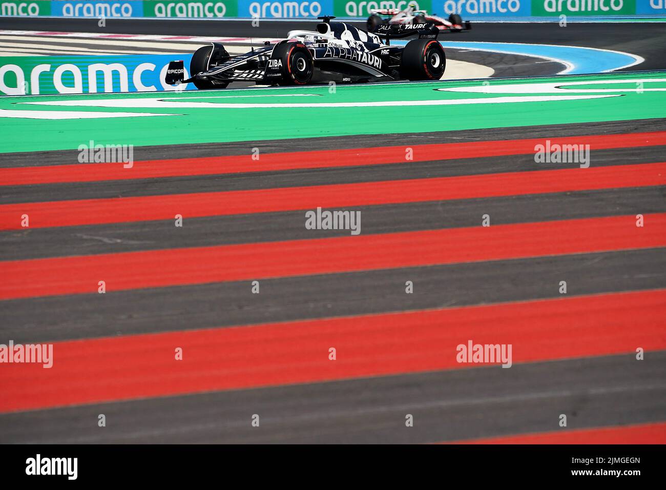 23.07.2022, circuito Paul Ricard, le Castellet, FORMULA 1 LENOVO GRAND PRIX DE FRANCE 2021 , im Bild Pierre Gasly (fra), Scuderia AlphaTauri Foto Stock