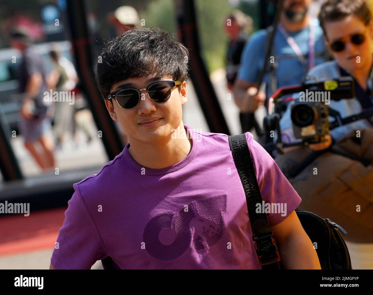 23.07.2022, circuito Paul Ricard, le Castellet, FORMULA 1 LENOVO GRAND PRIX DE FRANCE 2021 , im Bild Yuki Tsunoda (JPN), Scuderia AlphaTauri Foto Stock