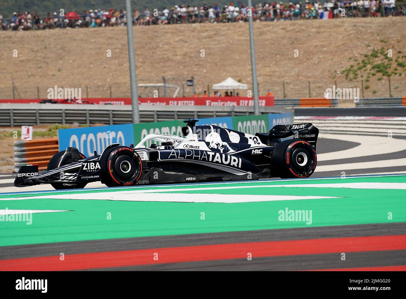 23.07.2022, circuito Paul Ricard, le Castellet, FORMULA 1 LENOVO GRAND PRIX DE FRANCE 2021 , im Bild Pierre Gasly (fra), Scuderia AlphaTauri Foto Stock