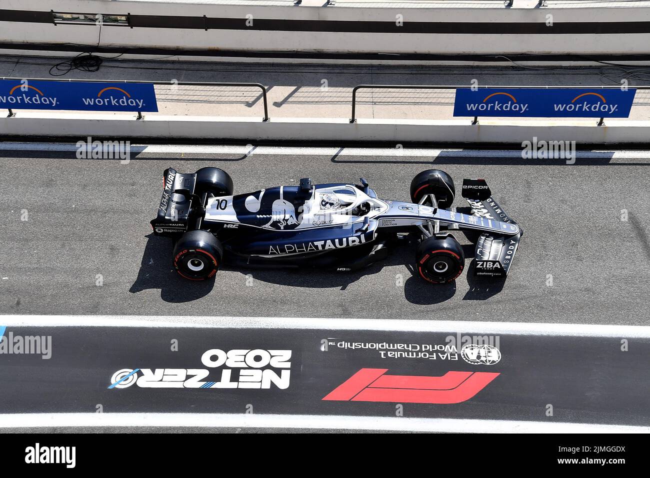 23.07.2022, circuito Paul Ricard, le Castellet, FORMULA 1 LENOVO GRAND PRIX DE FRANCE 2022 , im Bild Pierre Gasly (fra), Scuderia AlphaTauri Foto Stock