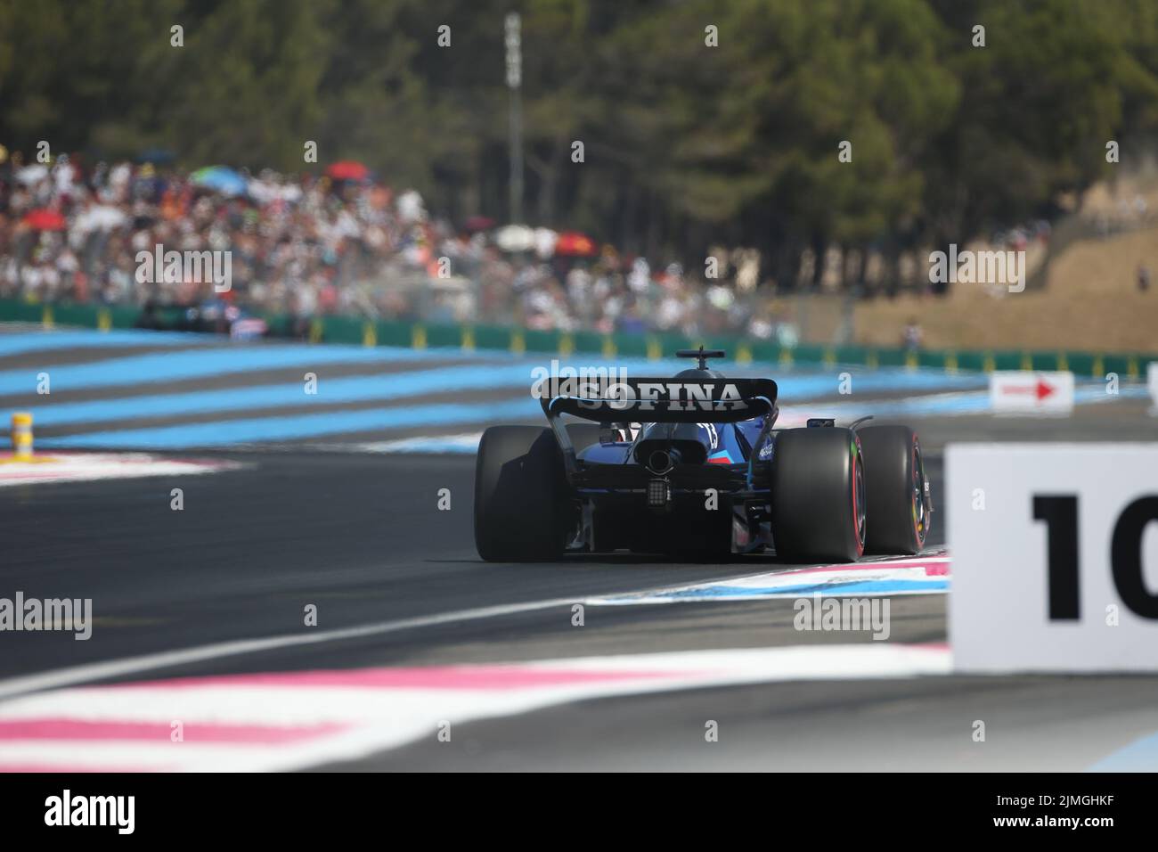 luglio 23 2022 le Castellet, Francia - F1 2022 GP di Francia - qualifica - Alexander Albon (IND) Williams FW44 Foto Stock