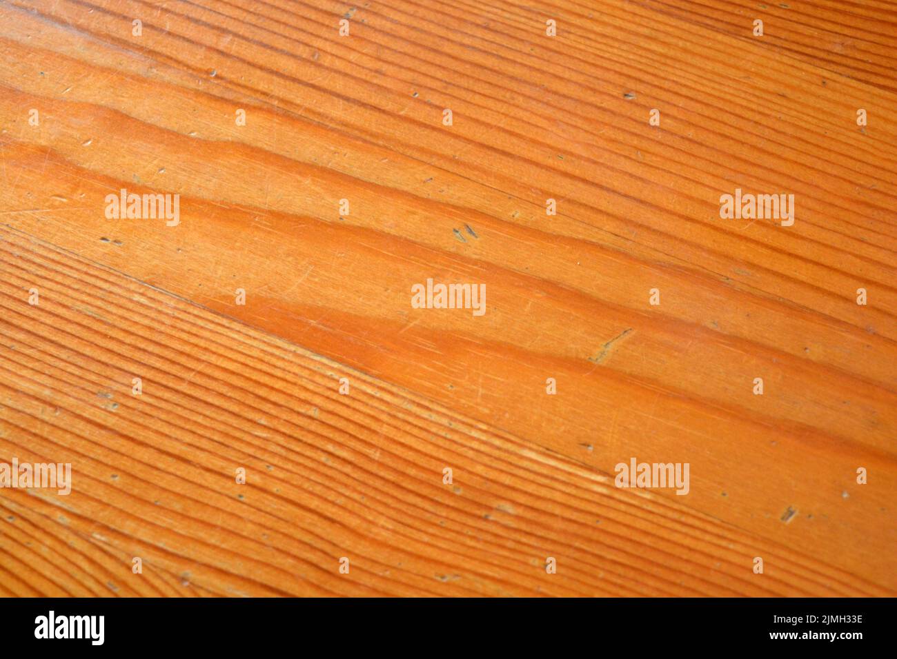 Giallo, sfondo chiaro in legno naturale, aperto con vernice da costruzione. Tavole di legno inimmaginabili con la loro struttura, struttura e disegno. Foto Stock