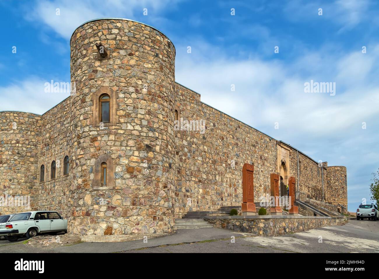 Khor Virap monastero, Armenia Foto Stock