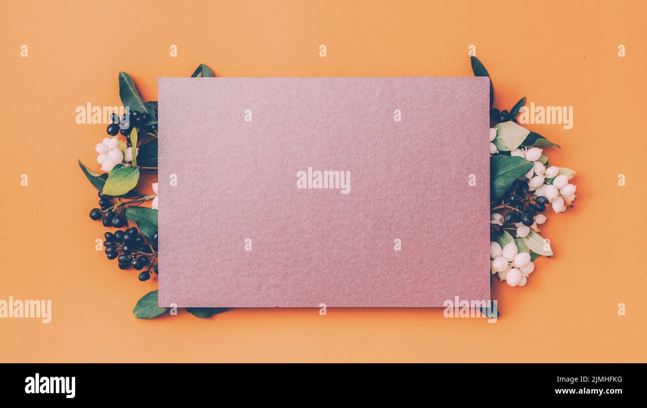 party invito viola carta pesca sfondo Foto Stock