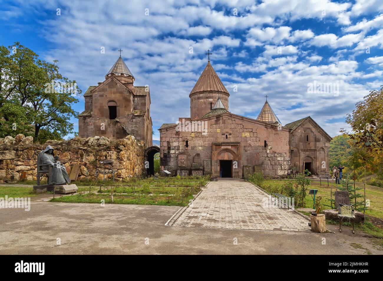 Complesso monastico di Goshavank, Armenia Foto Stock