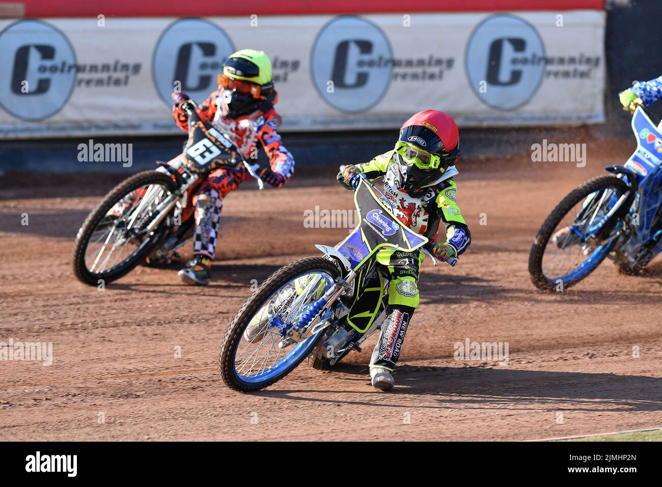 MANCHESTER, REGNO UNITO. 5th AGOSTO durante il British Youth Championship Round 5, incontro al National Speedway Stadium di Manchester venerdì 5th agosto 2022. (Credit: Eddie Garvey | MI News) Credit: MI News & Sport /Alamy Live News Foto Stock