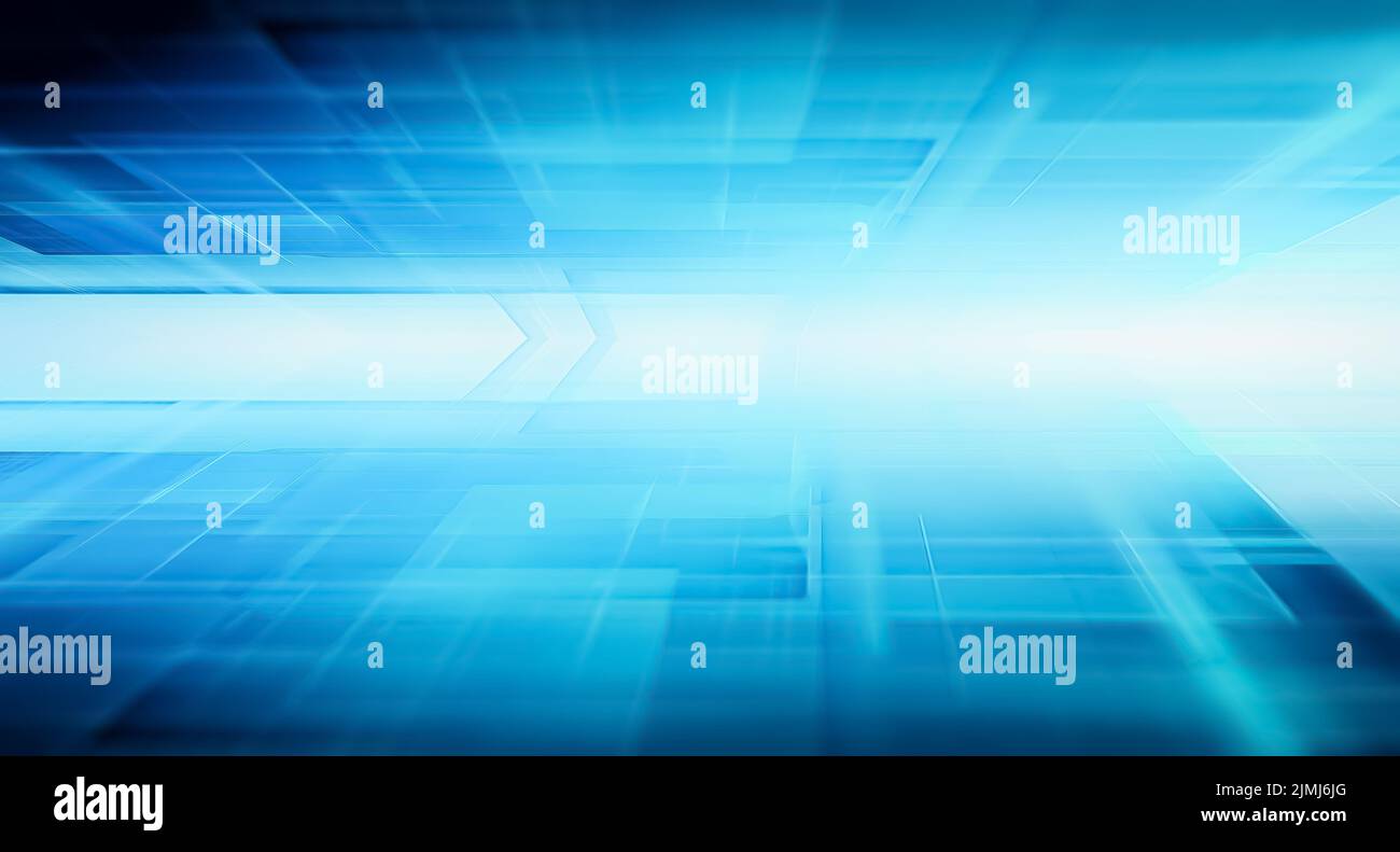 Sfondo astratto di Cyber Space Foto Stock