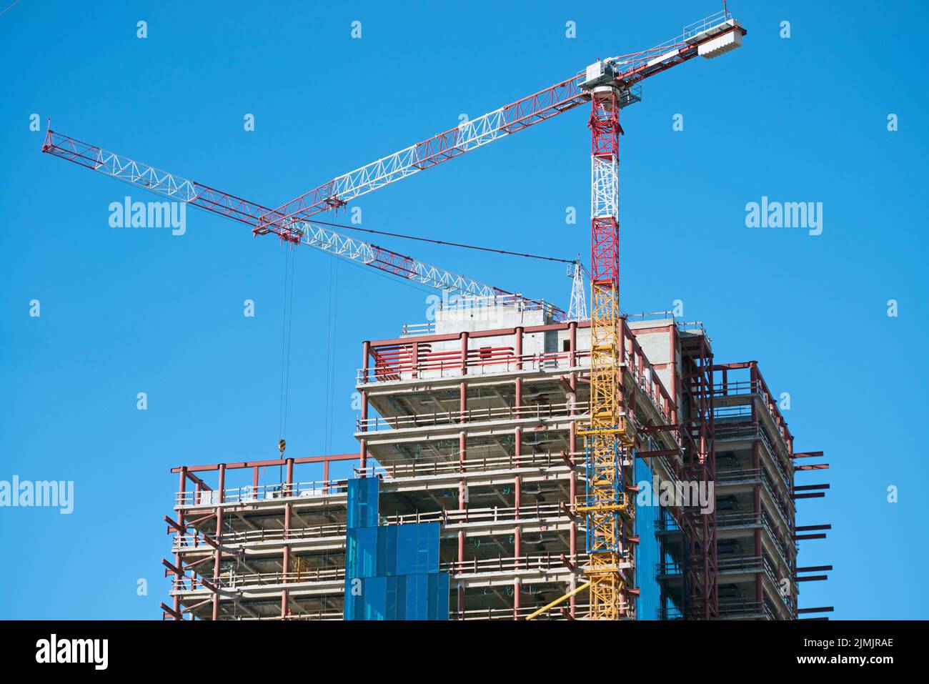 Edificio in costruzione Foto Stock
