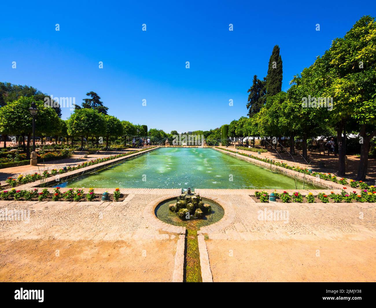 Le fortezze dell'Alcazar dei Re Cristiani Foto Stock