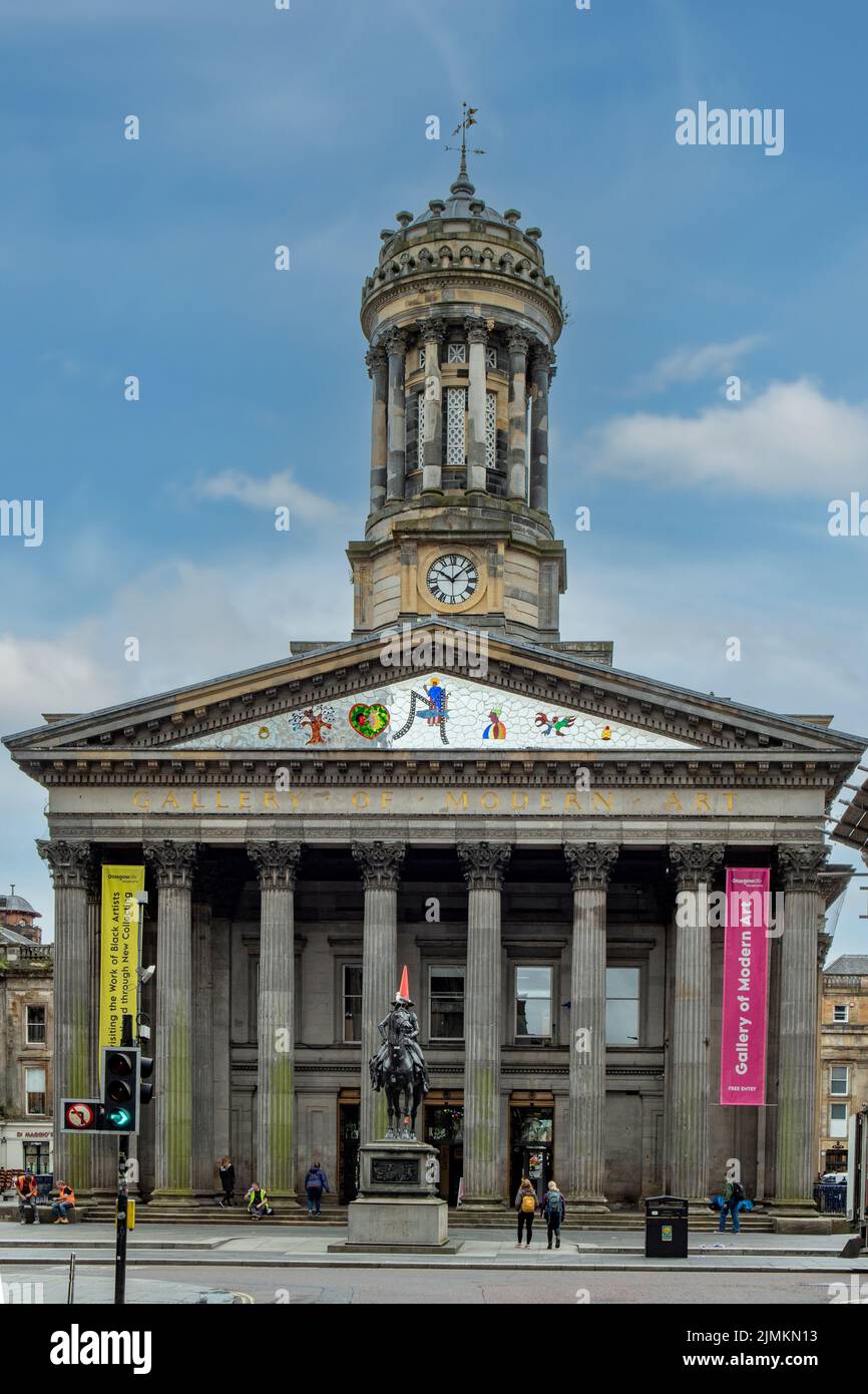Galleria di Arte Moderna di Glasgow, Scozia Foto Stock