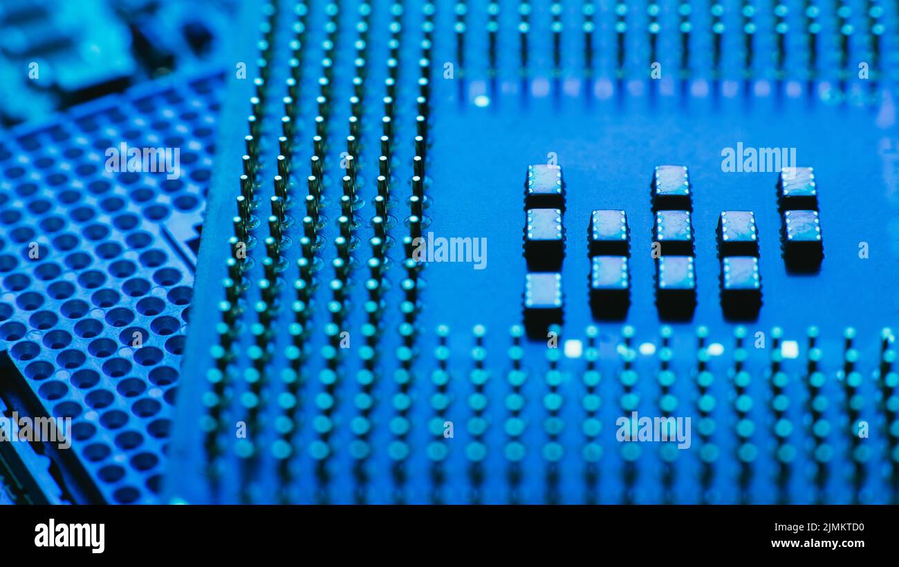 cpu informatica di ingegneria elettronica Foto Stock