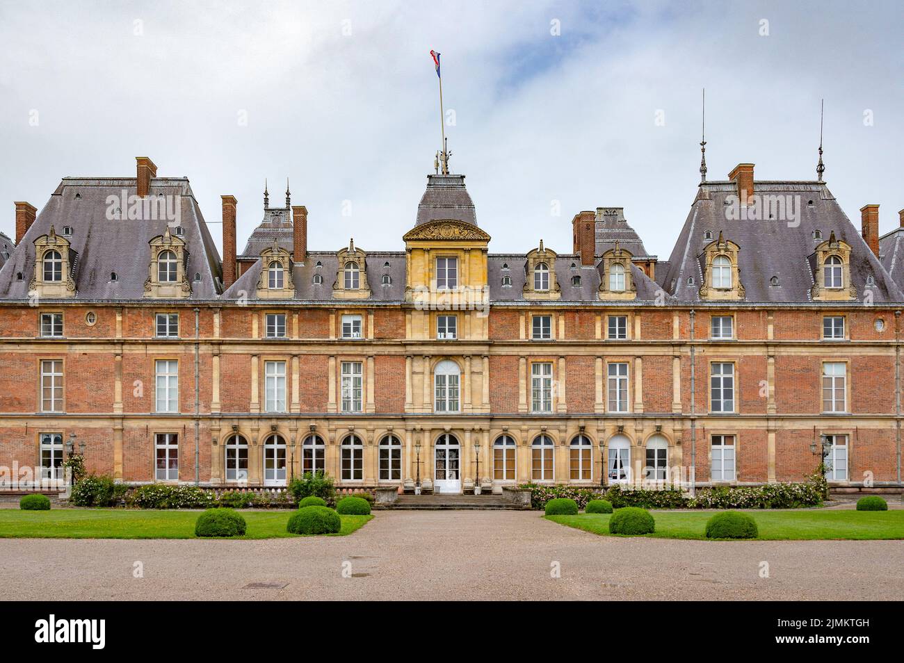 La Château d'EU, oggi la maison d'Illustre di Louis Philippe Foto Stock