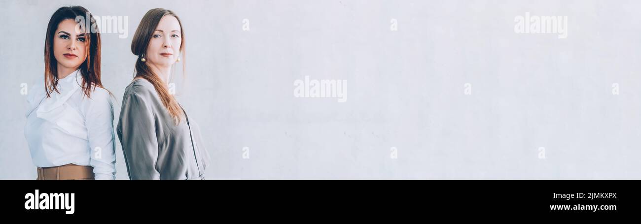 donne solidarietà professionale business team donne Foto Stock