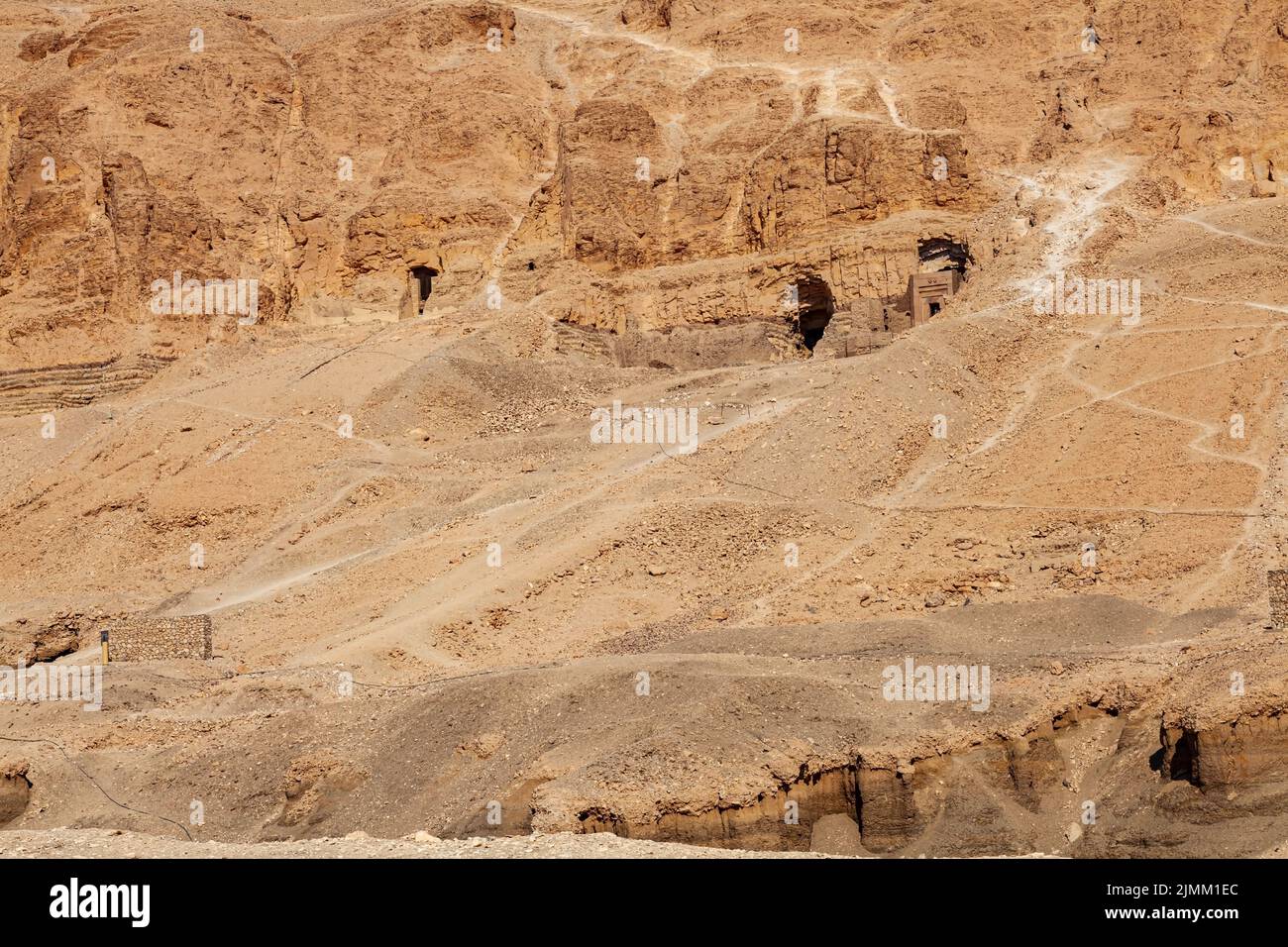 Tomba del faraone nella Valle dei Re Foto Stock
