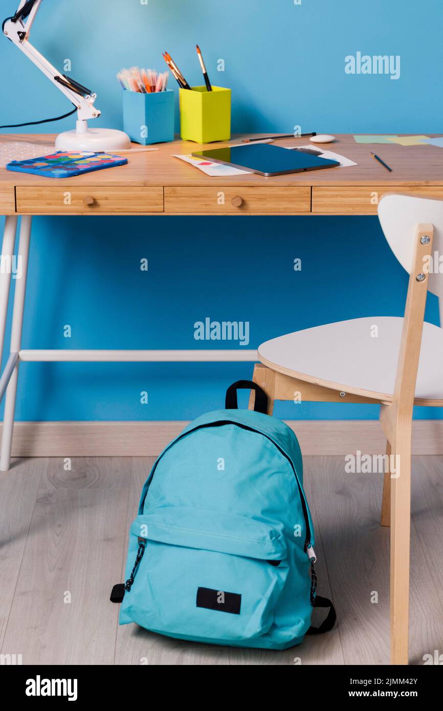 Design interno della scrivania per bambini Foto Stock