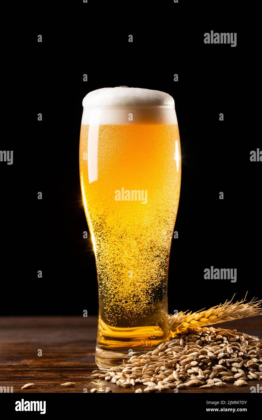 Delizioso assortimento di birra americana Foto Stock