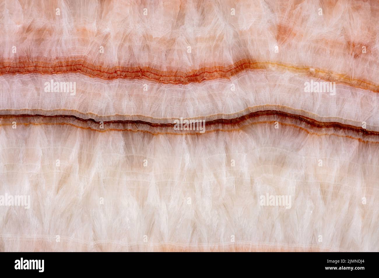 Sfondo naturale Rainbow Onyx, texture per un progetto di interior design unico. Foto Stock