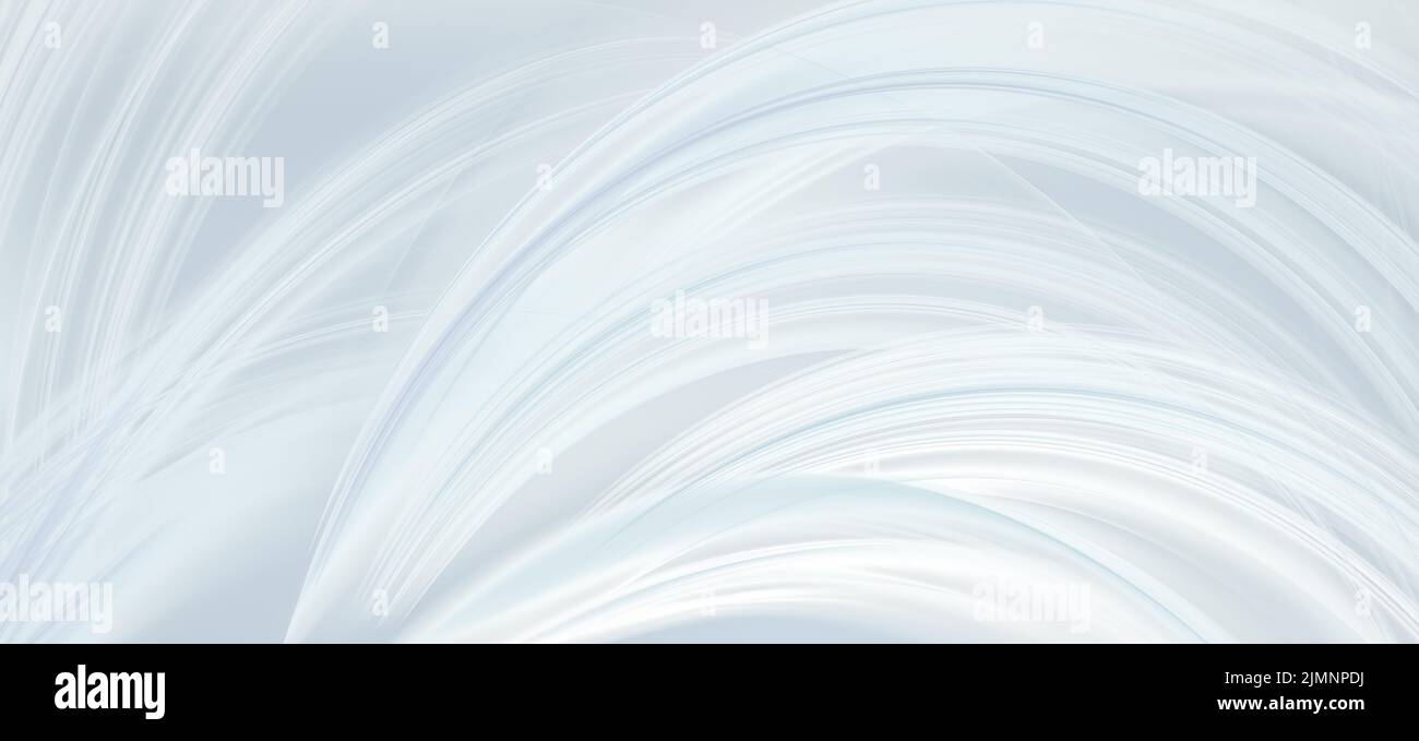 Widescreen sfondo bianco astratto Foto Stock