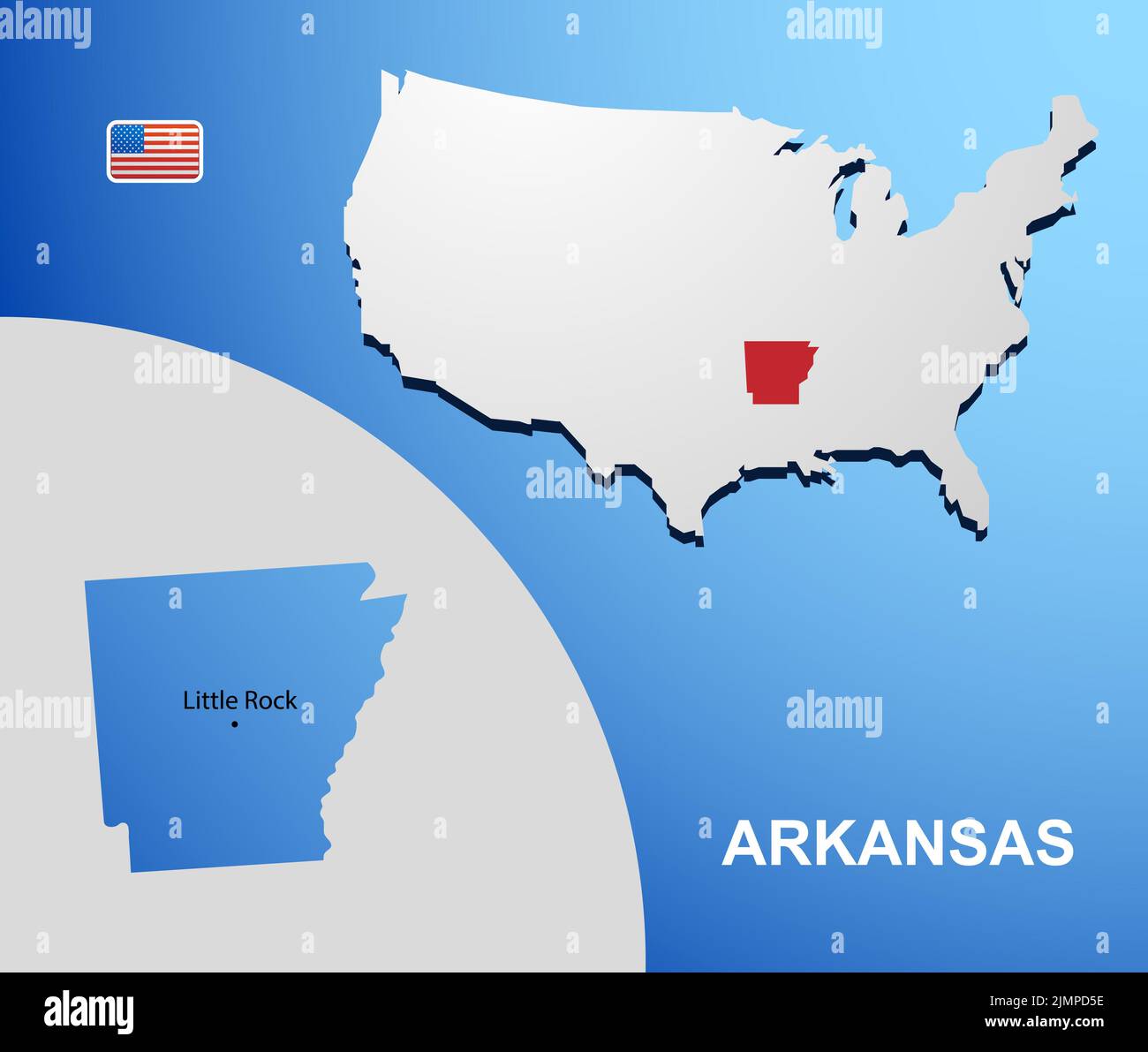 Arkansas Foto Stock