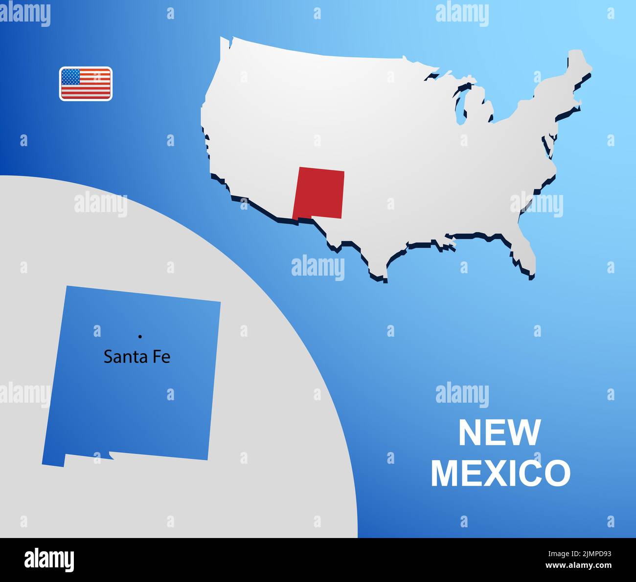 Nuovo Messico Foto Stock