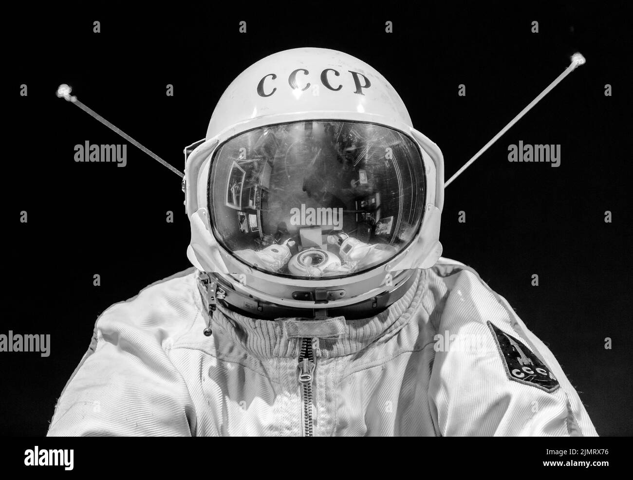 San Pietroburgo, Russia - 13 maggio 2017: Astronauta russa nel museo spaziale di San Pietroburgo Foto Stock